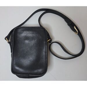 Georgetown Leather Design Black Crossbody